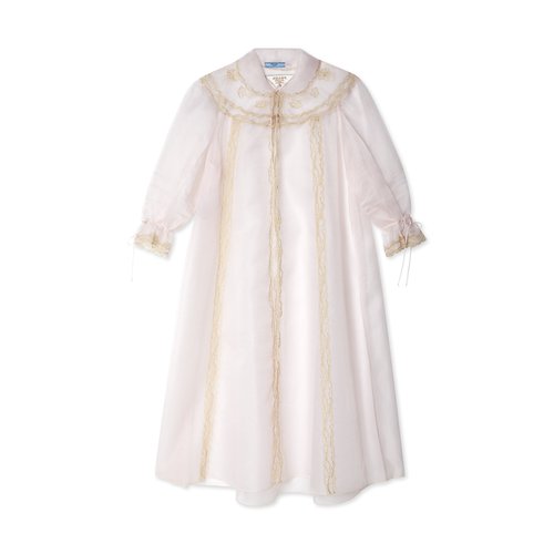 Prada Nylonette Coat - Alabaster Pink - P638QR_125Y_F0E18