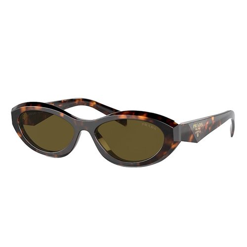 Prada Oval Sunglasses - Sage/Honey Tortoise (Pr_26Zs_14L09Z_55Mm)