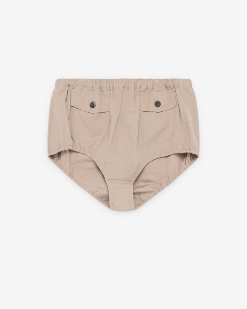 Prada Poplin Shorts - Beige