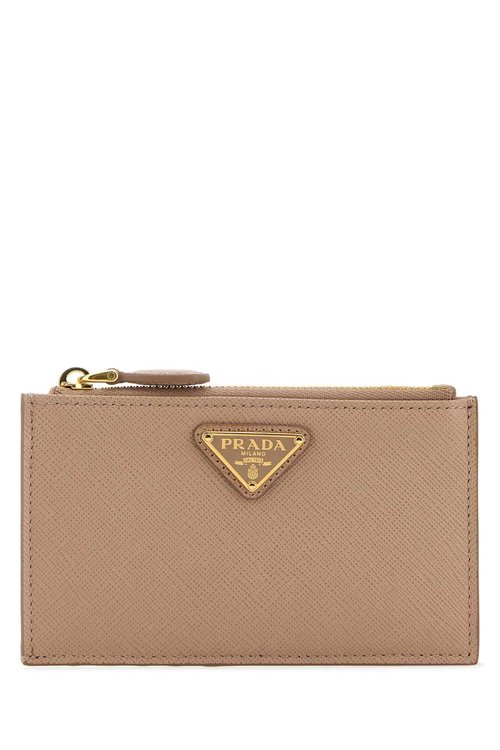 Prada Powder Pink Leather Card Holder - 1MC086_QHH_F0236