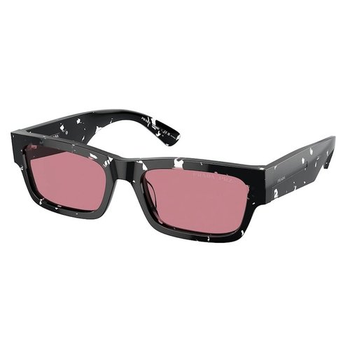 Prada Rectangle Sunglasses - Black (Pr_A03S_15O70C)