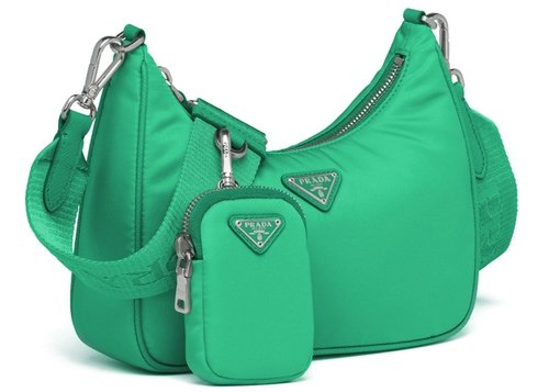 Prada ReEdition 2005 Shoulder Bag Nylon - Mint Green