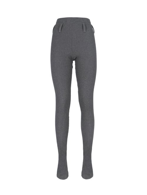 Prada Ribbed Cotton Tights - 66575HAO16SUF0480