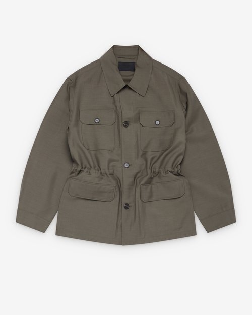 Prada Safari Jacket - Forest Green - SGD127