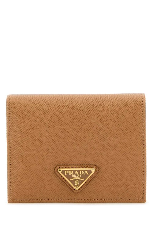 Prada Sand Leather Wallet - 1MV204_QHH_F0018