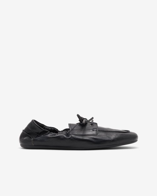 Prada Shuffle Antiqued Leather - Black