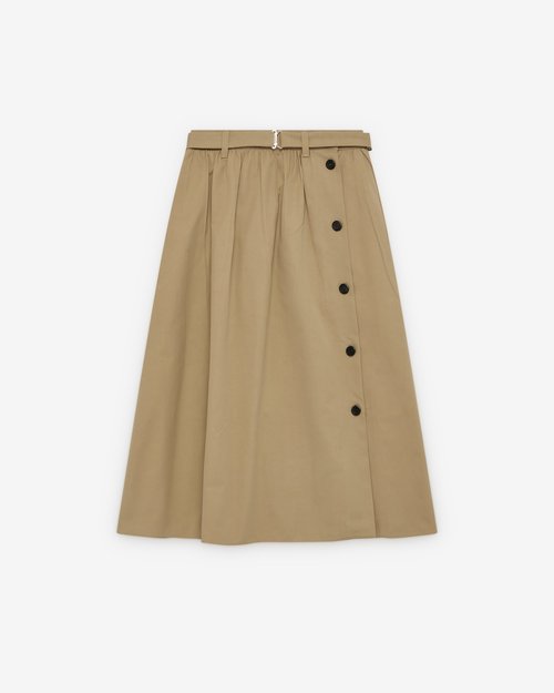 Prada Skirt With Belt - Beige - P127IH