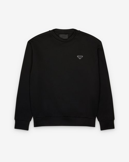 Prada Sweatshirt - Black - UJL90B_11OQ_F0002