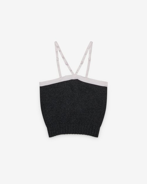 Prada Tank Top - Anthracite - P29B98_18JR_F0308