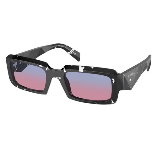 Prada to Magenta Gradient Rectangular Sunglasses PR 27ZS 15O60E 54 - Black/Blue/Red/Tortoise - PR 27ZS 15O_0E 54