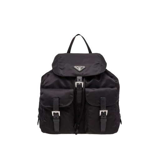 Prada Vela Backpack - Black