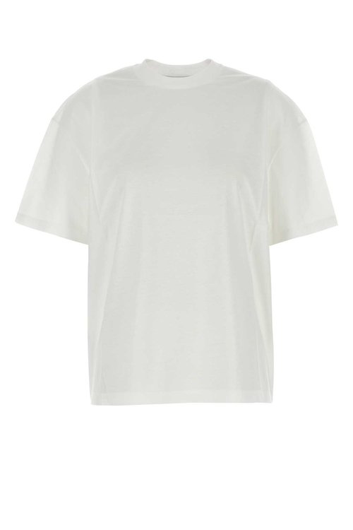 Prada White Cotton T-shirt - 3556BSOOO11CDF0009