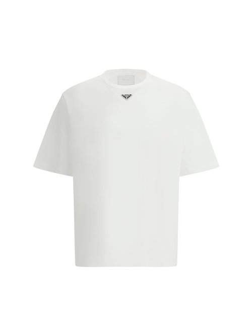 Prada White Cotton T-shirt - UJN861S232240F0009