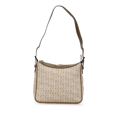 Pre-owned CELINE C Macadam Canvas Shoulder Bag Ladies IJXMTH3DCWXQSJ0Y - Brown - CE00-12 X