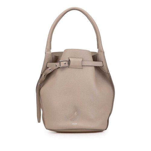 Pre-owned CELINE Leather Big Bag Bucket Ladies S-MP-3119 - Brown - XVE8KO4SC1TBAW3G X