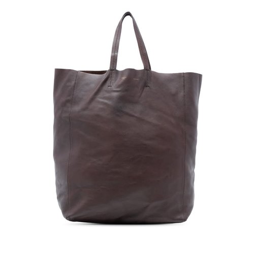 Pre-owned CELINE Leather Vertical Cabas Tote Ladies 6GZY9SBGOOO191MM - Brown - 6GZY9SBGOOO191MM X
