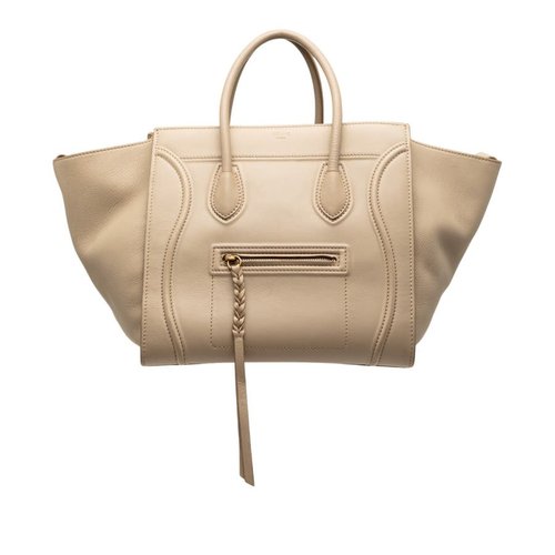 Pre-owned CELINE Medium Leather Luggage Phantom Tote Ladies S-PA-0183 - Brown - S0I4DTO0NPKQMVMD X