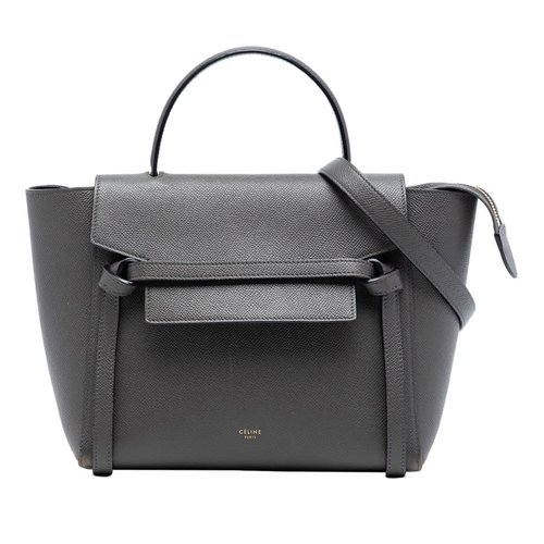 Pre-owned CELINE Micro Grained Calfskin Belt Bag Ladies PI9LR7LH9UPMBIB7 - Grey - F-AT-2118-F-SL2148 X