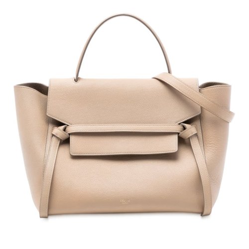 Pre-owned CELINE Mini Grained Calfskin Belt Bag Ladies U-AT-0177 U-SL-1107 - Brown - LW5J5GDFJW7C6AWF X