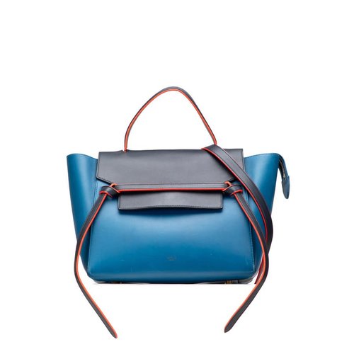 Pre-owned CELINE Mini Tricolor Smooth Calfskin Belt Bag Ladies U-MP-0125 - Blue - HIUKJQARFJ8ZPFQ4 X