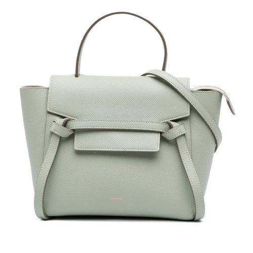 Pre-owned CELINE Nano Grained Calfskin Belt Bag Ladies U-SL-0168 - Green - 68BJUTJKES9QJAB2 X