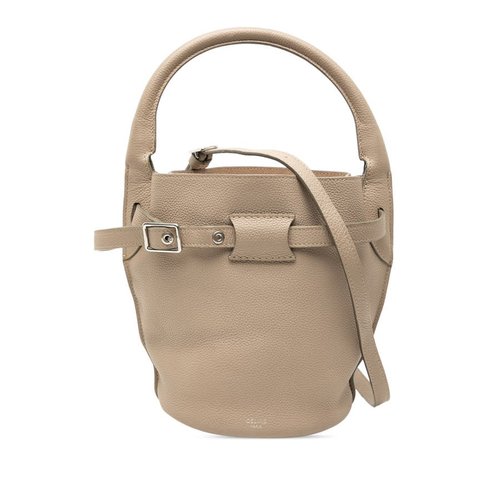 Pre-owned CELINE Nano Leather Big Bucket Bag Ladies IGYUZDPTCVMNXP3V - Brown - IGYUZDPTCVMNXP3V X