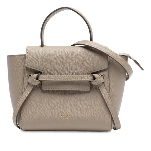 Pre-owned CELINE Pico Grained Calfskin Belt Bag Ladies F-GA-1220 - Brown - F-GA-1220 X