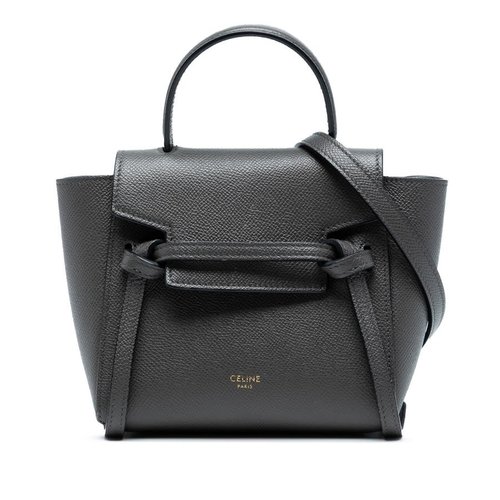 Pre-owned CELINE Pico Grained Calfskin Belt Bag Ladies HCYMR74XL50CH4P2 - Grey - HCYMR74XL50CH4P2 X