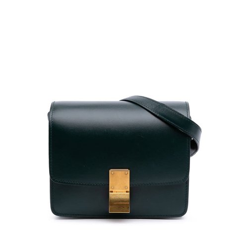 Pre-owned CELINE Small Calfskin Classic Box Ladies W-MP-2179 - Green - EHUU2LMDOP0CFTIY X