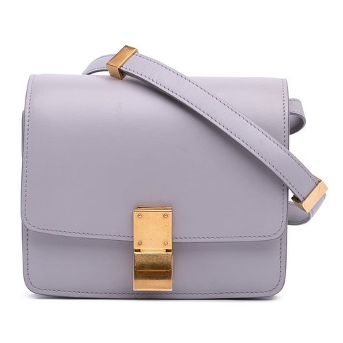 Pre-owned CELINE Small Calfskin Classic Box W-MP-2187 - Purple - W-MP-2187 X