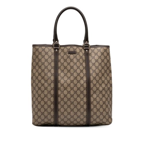 Pre-owned Gucci GG Supreme Joy Vertical Tote Ladies 223668 214397 - Brown - ZX71YX-BV3J3-5PG