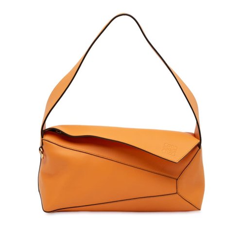 Pre-owned LOEWE Calfskin Puzzle Hobo Ladies 52217 - Orange - 90U4UP5BDVWQN9DC X