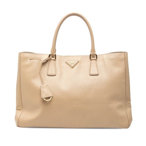Pre-owned Prada Large Saffiano Lux Galleria Tote 8XKLES672NCY7ZFN - Brown - 8XKLES672NCY7ZFNX