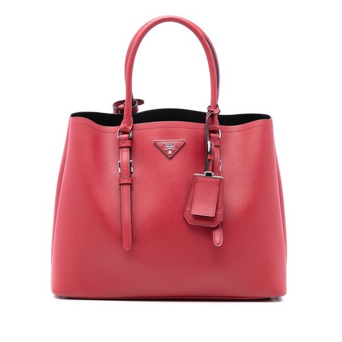 Pre-owned Prada Medium Saffiano Cuir Double Handle Satchel 4SQ13TBMRP2B1AHO - 4SQ13TBMRP2B1AHOX