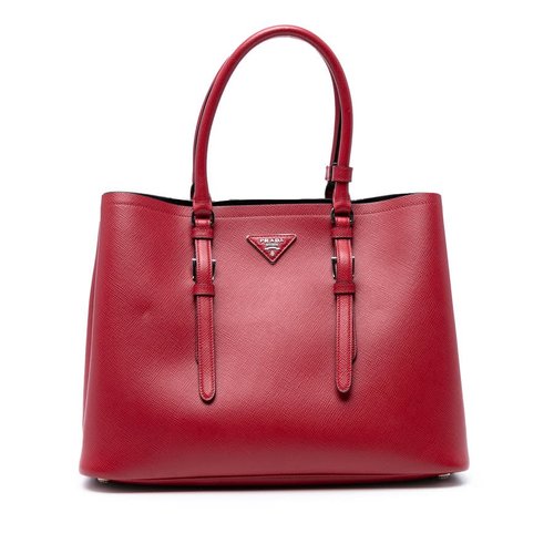 Pre-owned Prada Medium Saffiano Cuir Double Handle Satchel HWUAQ43Y3X8RHBVO - HWUAQ43Y3X8RHBVOX