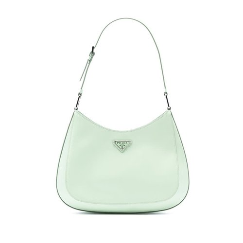 Pre-owned Prada Spazzolato Cleo Shoulder Bag Ladies VQIVTO6BN4W8TOAS - Green - VQIVTO6BN4W8TOASX
