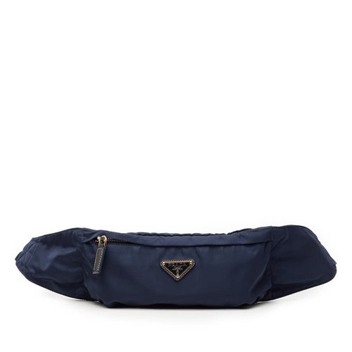 Pre-owned Prada Tessuto Belt Bag AY8H5JQC8P4C0P5K - Blue - AY8H5JQC8P4C0P5KX