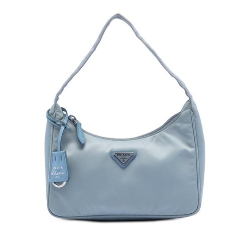 Pre-owned Prada Tessuto Re Edition 2000 Shoulder Bag Ladies 54R0BWHHCTXQESZC - Blue - 54R0BWHHCTXQESZCX