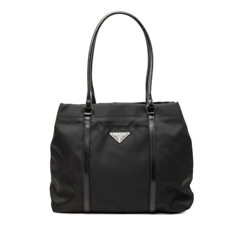 Pre-owned Prada Tessuto Shoulder Bag JS3YKDYSZYC63PQX - Black - JS3YKDYSZYC63PQXX