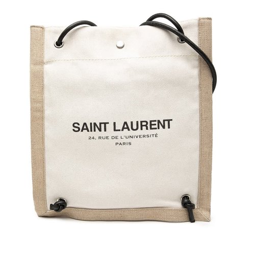 Pre-owned Saint Laurent Canvas Universite Flat Convertible Crossbody Ladies LND710272 0522 - Brown - S6TZBA5HN6ZPGY9EX