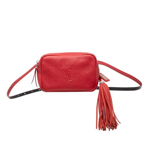 Pre-owned Saint Laurent Leather Monogram Lou Belt Bag Ladies PTR527096 1018 - 3N06OA9DJJHT5UWHX