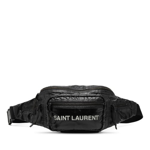 Pre-owned Saint Laurent Nylon Nuxx Belt Bag Ladies 3GYL68FJ17I9PHUG - Black - GAB-581375-0819