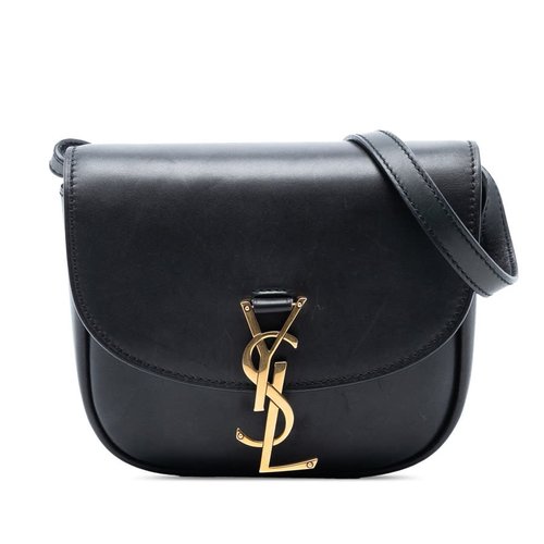Pre-owned Saint Laurent Small Leather Monogram Kaia Crossbody Ladies GNR619740A.0522 - Black - RTXIH97S4PUNYZAEX