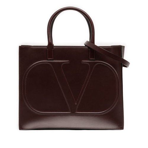 Pre-owned Valentino Medium Leather VLogo Walk Tote OF935R94XKQBGT4I - OF935R94XKQBGT4IX