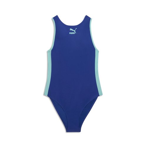 PUMA 1 Piece T7 High Neck One Piece Swimwear - Blue - 859253-02