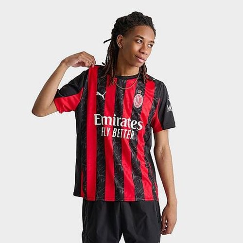 PUMA AC Milan 24-25 Home Replica Soccer Jersey Shirt - For All Time Red/Puma Black - 77996201-600