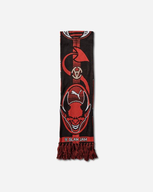 PUMA AC Milan x Slam Jam Scarf Black For All Time Red - 055144-01