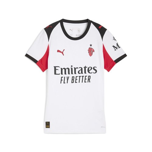 PUMA AC Milan Away Crew Neck Short Sleeve Replica Jersey - White - 779973-02