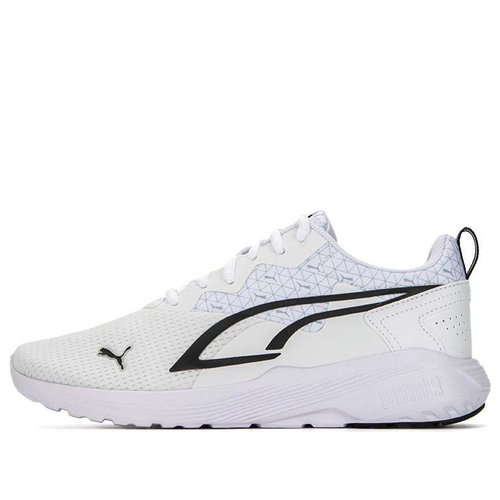 PUMA All-Day Active Logo Power - White/Black - 389203-01
