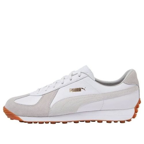 PUMA Army Trainer Rider - Puma White-Gray Violet-Puma Team Gold - 386944-01